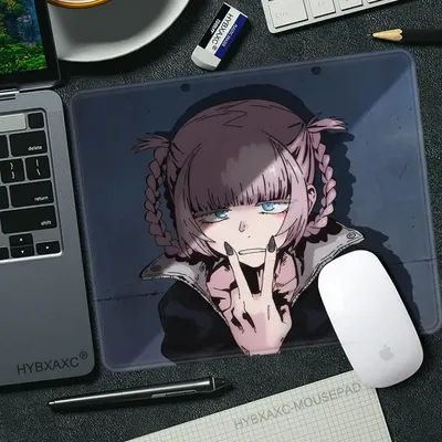 Tapis de souris Nazuna Nanakusa 45x40cm, petit tapis de bureau pour clavier de gamer, tapis de jeu pour ordinateur, XS C-Call of the Night Anime Mausepad