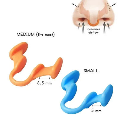 Dilatateur Nasal Anti-Ronflement en Silicone – Améliore le Sommeil – Clip Nasal en Silicone – Aide au Sommeil – Gadget de Prévention – Dispositifs Anti-Ronflement – Aide B