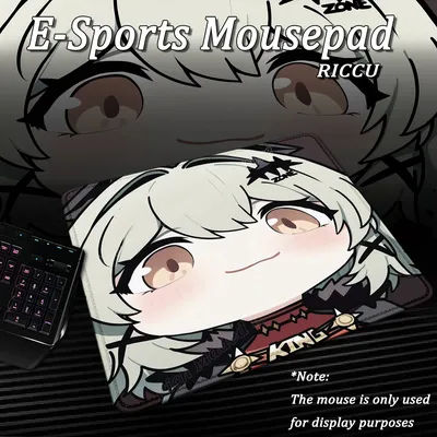 Tapis de souris Zenless Zone Zero Ellen Miyabi, Version Q, petit tapis de souris ZZZ pour bureau, PC Gamer, clavier, tapis de bureau antidérapant en caoutchouc