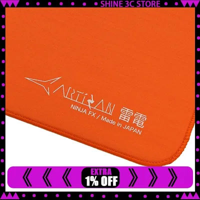 Tapis de souris Original ARTISAN FX RAIDEN XSOFT SOFT MID 42*33/49*42/50*49cm, tapis de souris pour jeux Esports, tapis de souris PORON Primer, cadeaux