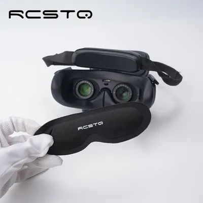 RCSTQ pour Dji Avata 2 lunettes 3 lunettes de vol 2 éponge anti-poussière pare-soleil lentille couvercle de protection O3 unité d'air accessoires
