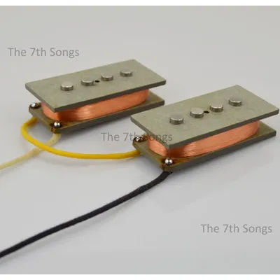 AlNiCo 5 11K Precision P B Bass Set 514, 4 cordes, style vintage, bobine unique pour basse électrique