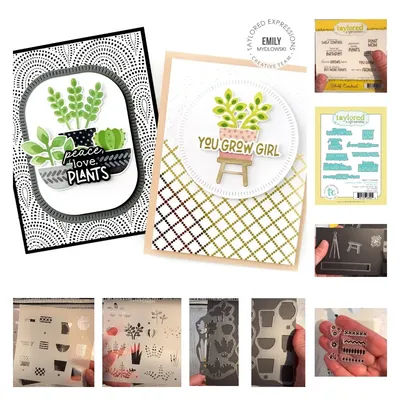 Pochoirs de superposition naturels, j'aime les plantes, matrices découpées et timbres de bord, bricolage fait à la main, scrapbooking, carte de voeux, journal intime, décoration artisanale