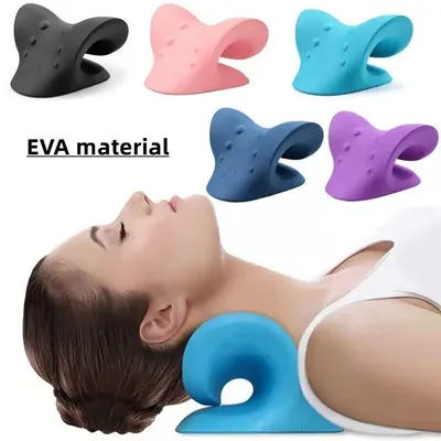 Correcteur relaxant pour le cou et les épaules, masseur de vertèbre, oreiller nuage, civière cervicale, soulagement des points d'acupression, Traction de la douleur