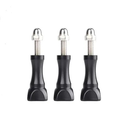 Vis à oreilles longues avec capuchon, jeu de vis à oreilles pour Gopro fore12 11 10 9 8 Gopro Max Session Yi Action Sjcam Akaso Monopod Stick Mount