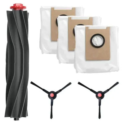 Main Roller Side Brush Dust Bags Kit For Eufy 3-in-1 E20 Robot Vacuum Cleaner Vacuum Cleaner Robot Accessory Dust Bags Set