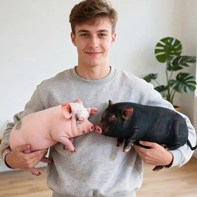 40/70CM Cute Simulation Dog Plush Toy 3D Printing Stuffed Animal Calf Wild Boar Cat Panda Plush Pillow Cartoon Cushion Decor