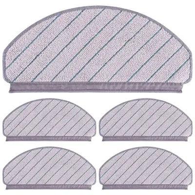 Y15A Replacement For ECOVACS DEEBOT T10/T10 TURBO Robot Vacuum Cleaner Spare Accessories Mop Cloth 5Pcs