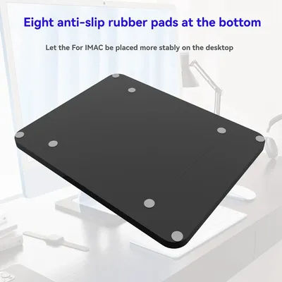 Super promotion : support de moniteur d'ordinateur en acrylique pour iMac 24 pouces, compatible avec les versions M1-M3 pour une