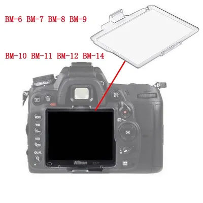 Protecteur de couvercle anti-poussière pour moniteur en plastique BM-6/7/8/9/10/11/12/14, pour Nikon D200 D80 D300 S D700 D90 D7000 D800 D800E D600 D610