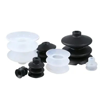 PCG Series Vacuum Sucker Silicone Three‑Layer Suction Cup Strong Suction Nozzle Robot Arm Injection Molding Machine Accessories