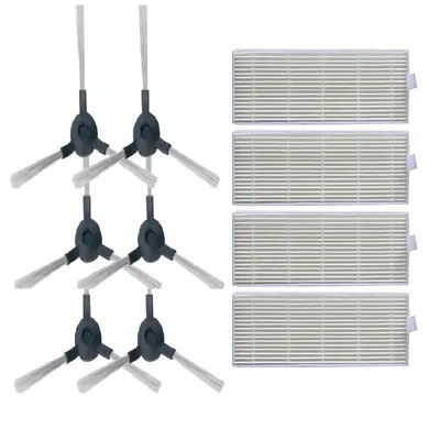 Robot Vacuum Cleaner Side Brushes Filters for Blaupunkt Bluebot BPK-VCBB1XPW+ Vacuum Cleaner Accessories Parts Replacement Kit