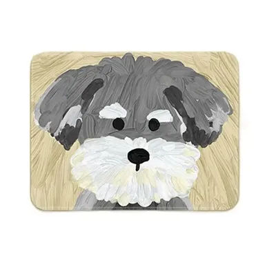 Tapis de clavier portables, tapis de souris à motifs de dessins animés, tapis de bureau antidérapant, tapis de souris à motifs de chiens, tapis de clavier en caoutchouc à motifs de dessins animés, fournitures de bureau.