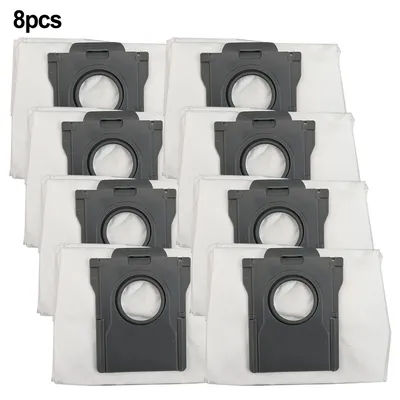 8 Pack Replacement Dust Bags Compatible With For D10 Plus Gen 2 And L10s Plus Robot Vacuum Cleaner