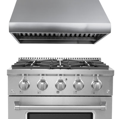 Proline 30" All-Gas Range + Hood Bundle | Save 10%