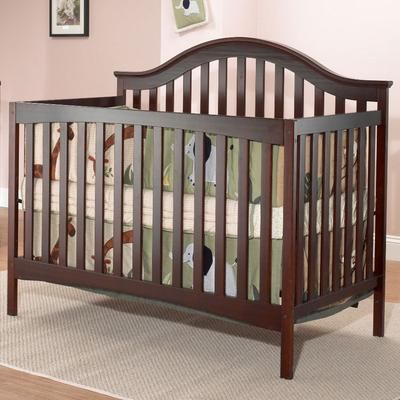SB2 Lynn 2 Piece Nursery Set in Merlot - Crib & Princeton 3 Drawer Dresser