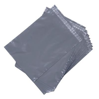 100 x Grey Mailing Sacks 600 x 900mm + 40mm - 55 micron