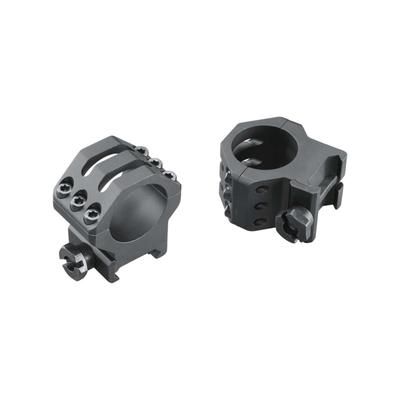 Weaver Tactical 6-Hole Picatinny Rings 1in High 99689