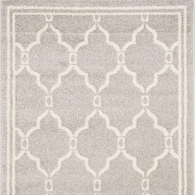 Darrin Performance Area Rug - Ivory/Red, 8' x 10' - Frontgate