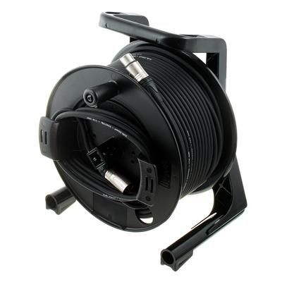 pro snake DMX Kabeltrommel 50m 3-pin