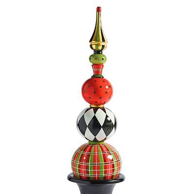 Christmas Harper Holiday Topiary - Red - Grandin Road