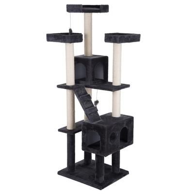 Rapunzel Cat Tree - Dark Grey