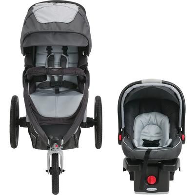 Graco Relay Click Connect Travel System - Glacier