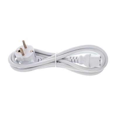 the sssnake EU Power Cable 1.8m White