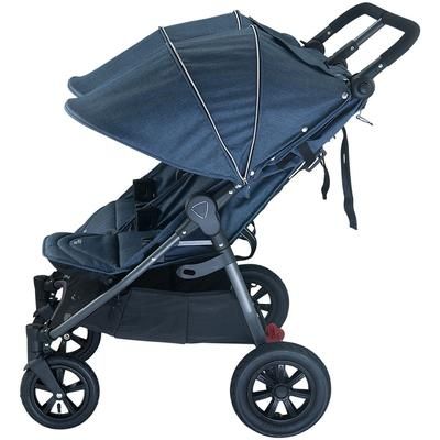 Valco Neo Twin Tailormade Double Stroller - Denim Blue