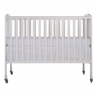 Dream On Me Folding Full Size Convenience Crib - White