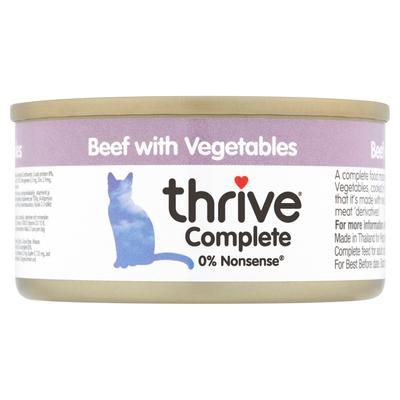 Thrive Complete Adult 24 x 75 g - Manzo con Verdure