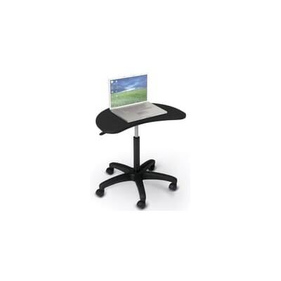 Black Pneumatic Lift Laptop Desk