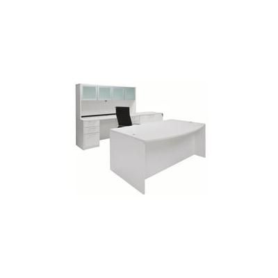 White 4-Piece Office Furniture Set