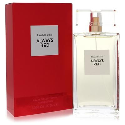 Always Red For Women By Elizabeth Arden Eau De Toilette Spray 3.4 Oz