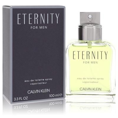 Eternity For Men By Calvin Klein Eau De Toilette Spray 3.4 Oz