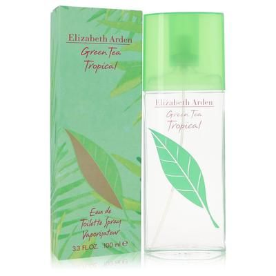 Green Tea Tropical For Women By Elizabeth Arden Eau De Toilette Spray 3.3 Oz