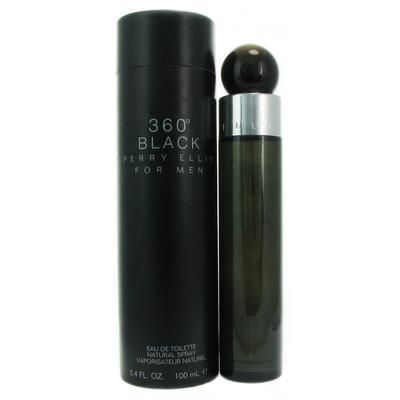Perry Ellis 360 Black For Him 3.4 oz Eau De Toilette for Men