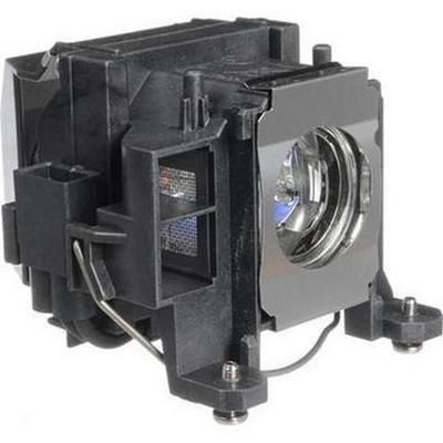 Jaspertronics™ OEM Lamp & Housing for the Epson H268F Projector with Osram bulb inside - 240 Day Warranty