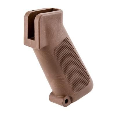 Brownells Ar-15 Retro Pistol Grip - Original Ar-15 Pistol Grip - Brown