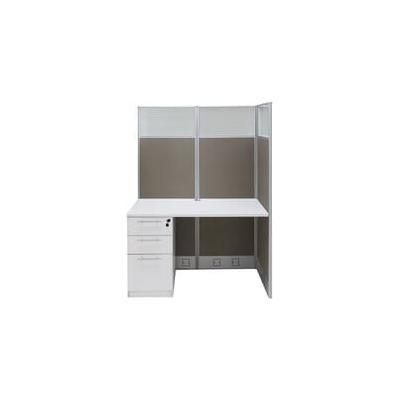 48"W x 24"D x 67"H Value Series Add-On Cubicle