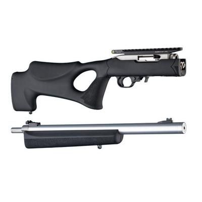 Hogue Ruger 10/22 Takedown Thumbhole Rubber OverMold Stock w/ .920in. Diameter Barrel Channel Black 21070
