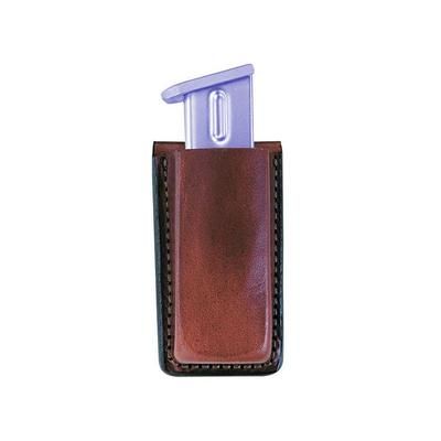 Bianchi 20A Open Magazine Pouch Plain Tan Leather - Beretta 92/96 and Similar 10739