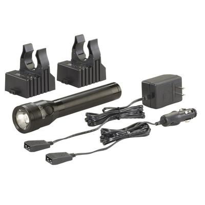 Streamlight Stinger Classic LED Flashlight - 120V AC/DC - 2 Holders NiCd 75662