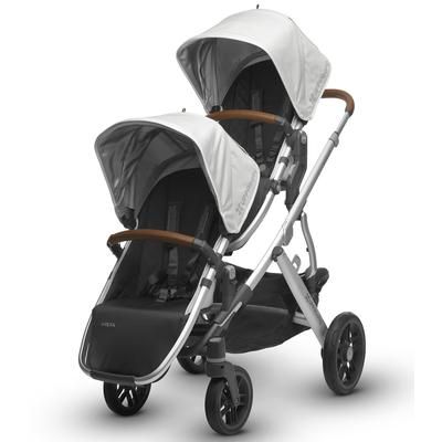 UPPAbaby 2017 RumbleSeat - Loic (White/Silver/Leather)