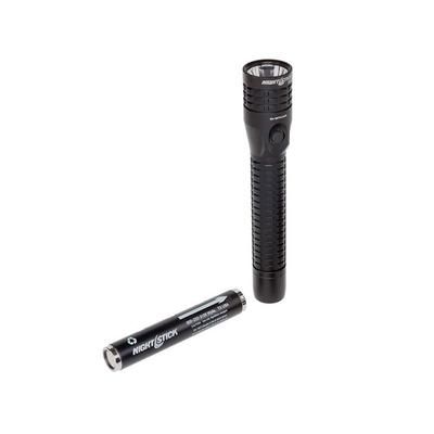 Nightstick Duty Size Multi Function Metal LED FlashlightRechargeableBattery Only650 Lumens Black NSR-9614XLLB