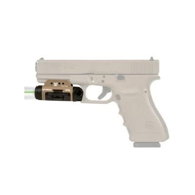 Viridian Weapon Technologies X5L Gen 3 LED Weapon Light Green Laser w/ Tactical Light Universal Mount Flat Dark Earth 930-0016