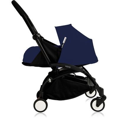 Babyzen 2018 Yoyo+ 0+ Newborn Compact Stroller - Black / Air France Blue