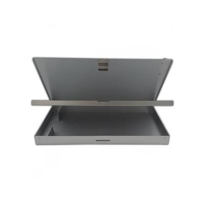 Posse Box Side-opening Dual Compartment Clipboard Box Pb-37s Black Vinyl - PB37S