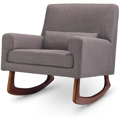 Nursery Works Sleepytime Rocker, Walnut Legs - Pebble