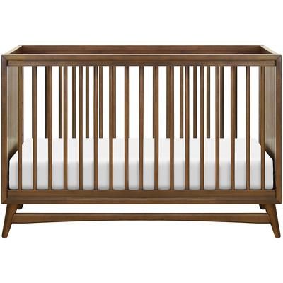 Babyletto Peggy 3-in-1 Convertible Crib w/Toddler Bed Conversion Kit - Natural Walnut